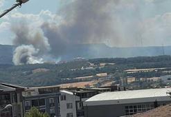 Çanakkale’de orman yangını! 2 lise tahliye edildi