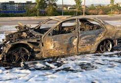 Yurtdışından getirdiği aracı gümrükten geçiremeyince ateşe verdi