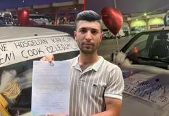 Eşine balonlu sürpriz yaptı, işinden oldu