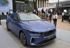 Togg, Münih'in tarihi meydanı Königsplatz'da boy gösteriyor