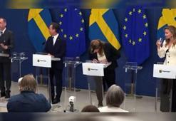 İsveç Sağlık Bakanı Lann canlı yayında fenalaşarak yere yığıldı