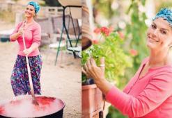 Ünlü oyuncu paylaştı: Salça kavurdu, yufka açtı...