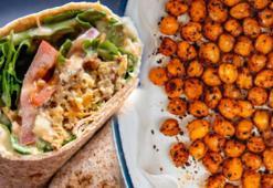 Protein deposu dürüm! Nohutu biraz ezin, sindirim dostu lezzet dakikalar içinde hazır