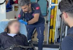 Samsun'da öğrenci servisine silahlı saldırı! Yaralılar var