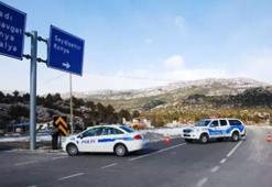 Antalya-Konya kara yolu çalışma nedeniyle ulaşıma kapatıldı