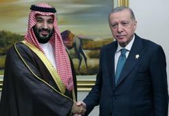 Cumhurbaşkanı Erdoğan, Suudi Arabistan Veliaht Prensi Selman ile bir araya geldi! Gazze vurgusu