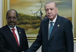 Cumhurbaşkanı Erdoğan, Somali Cumhurbaşkanı Mahmud ile görüştü