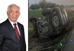 Eski belediye başkanı trafik kazasında hayatını kaybetti, eşi yaralandı