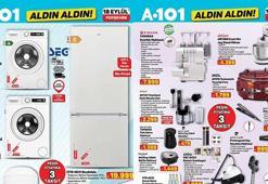 RAFLARDA SATIŞA ÇIKTI! A101 Aldın Aldın 18 Eylül Perşembe aktüel kataloğunda bu hafta hangi ürünler satışa çıktı? Saç Kurutma Makinesi, Buharlı Temizleyici, Türk Kahvesi Makinesi, Blender Seti...