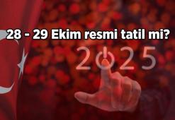 Bu sene 28 ve 29 Ekim hangi günlere denk geliyor? 28 Ekim 2025 yarım gün mü, 29 Ekim Cumhuriyet Bayramı resmi tatil mi?