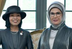 Emine Erdoğan'dan Japonya Altes Prensesi Akiko Mikasa ile görüşmesine ilişkin paylaşım