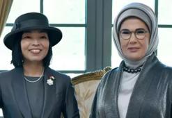 Emine Erdoğan'dan Japonya Altes Prensesi Akiko Mikasa ile görüşmesine ilişkin paylaşım
