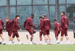Trabzonspor, Gaziantep FK maçı öncesi antrenmanları sürdürdü