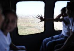 TEKNOFEST’te öğrenciler ilk kez helikopter deneyimi yaşadı