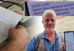 Anons kalktı, ölüm haberleri artık SMS ile gelecek! Uygulama bir ilçede başladı