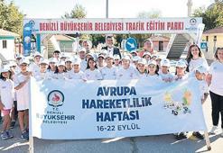 Denizli’de çocuklara trafik ve ulaşım eğitimi