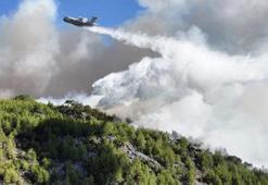 Köyceğiz'deki orman yangınında 2'nci gün! Müdahale sürüyor