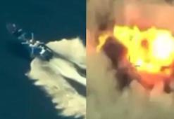 ABD Başkanı Trump duyurdu! ‘Uyuşturucu taşıyan tekneyi vurduk’