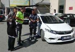 Yer: Malatya! Kalp krizi geçiren sürücü 7 araca çarptı