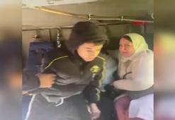 MSB, Rize'de selde mahsur kalanların helikopterle tahliye görüntülerini paylaştı