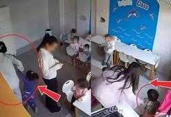 Kreşteki öğretmenlerden çocuklara kötü muamele