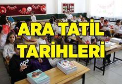 2025 ARA TATİL TARİHLERİ MEB | Kasım ara tatili ne zaman başlayacak/bitecek? Birinci/İkinci dönem MEB ara tatil tarihleri...