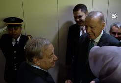 Cumhurbaşkanı Erdoğan, BM Genel Sekreteri Guterres ile görüştü