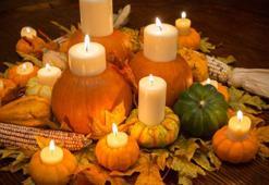 Evin yıldızı bal kabağı mumları! İçini temizleyip fitilleri yerleştirin, mucizeyi görün