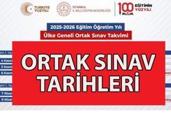 MEB ORTAK SINAV TARİHLERİ 🏫 6, 7, 8, 9, 10. sınıf ortak sınavları ne zaman? MEB ortak sınav takvimi 2025-2026