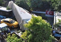 TIR, köprüden uçtu! Ölü ve yaralılar var