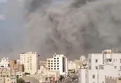 Son dakika... İsrail Yemen'in başkenti Sana'yı vurdu