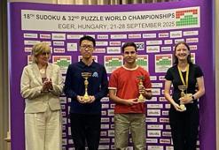 17 yaşındaki Can Erturan, Dünya Sudoku Şampiyonası’nda 2. oldu