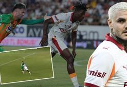 Galatasaray'da Wilfried Singo'dan müthiş asist! Mauro Icardi yine boş geçmedi