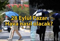 BUGÜN HAVA NASIL? 🌦️Bugün İstanbul’da hava nasıl olacak, yağmur var mı? 28 Eylül Pazar Meteoroloji hava durumu raporu