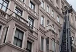 Beyoğlu’nda otelde yangın! Ekipler müdahaleye başladı