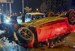 Hatay'da korkunç kaza! Otomobil, motosiklete çarpıp takla attı: 3 ölü, 3 yaralı