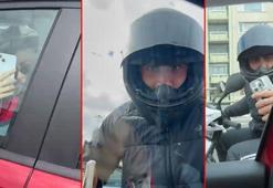 Trafikte dehşet dolu dakikalar! Kadın avukatın aracını yumrukladı: 'İndir camı bir şey diyeceğim'