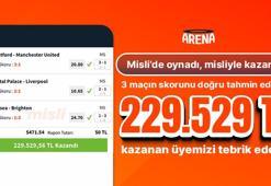 Premier Lig’in Skorlarını Bildi 229.529,56 TL kazandı!
