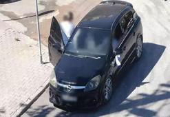 Ehliyetsiz sürücü eşiyle yer değiştirdi ama drondan kaçamadı!