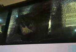 Kocaelispor taraftarları taşlı saldırıya uğradı!