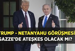 SAVAŞ BİTİYOR MU? Trump - Netanyahu görüşmesinde son durum ne oldu? Gazze barış planı yürürlüğe girecek mi? Gazze'de ateşkes olacak mı?