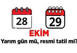 Öğrenciler ve çalışanlar dikkat ❗ 28 Ekim yarım gün mü? 29 Ekim resmi tatil mi? İşte okullar ve iş yerleriyle ilgili bilinmesi gerekenler