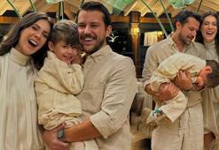 Mutlu aile tablosunu paylaştı! 'Binlerce kez şükür'