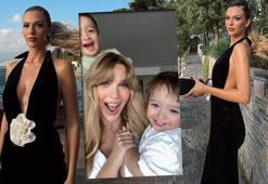 Yasemin Şefkatli'nin yeni rotası İtalya oldu! Takipçileri Emir ve Ayel'i merak etti