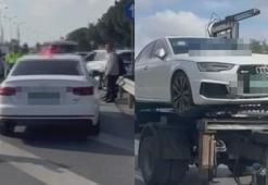 Esenler’de sahte plaka ve çakarlı otomobile 333 bin lira para cezası
