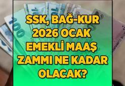 SSK, BAĞ-KUR 2026 OCAK EMEKLİ MAAŞ ZAMMI | 3 AYLIK ENFLASYON ORANI | 2026 Ocak emekli maaş zam oranı yüzde kaç olacak? Yıl sonu enflasyom beklentisi...