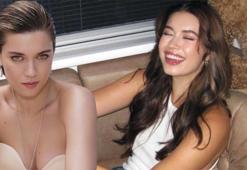 Afra Saraçoğlu ezber bozdu! Uçakta bile ihmal etmedi