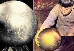 Yangın sonrası beliriverdi! Metal kürenin 50 yıllık esrarı: Hareket edip sesler çıkartıyor