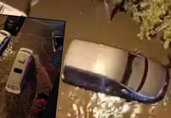 Maltepe ve Üsküdar'da caddeleri su bastı