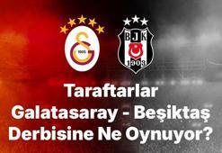 Taraftarlar Galatasaray - Beşiktaş derbisine ne oynuyor? İşte Misli istatistikleri